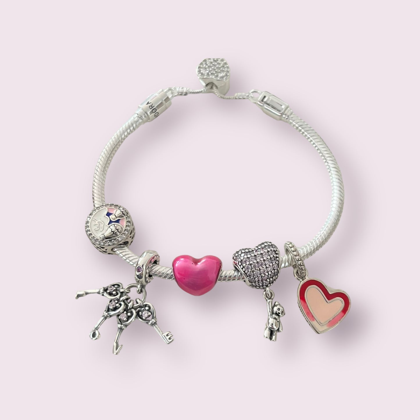 Charms imitación Pandora 1.1 de Plata (P/UNI)